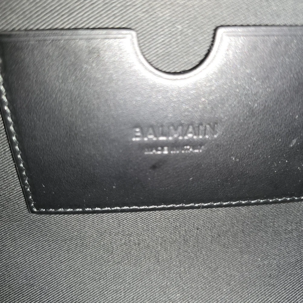 Balmain B-Buzz 23 Top Handle Bag Black - Picture 8 of 10